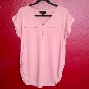 Sweet Wanderer Maternity Top, Pink, Size L